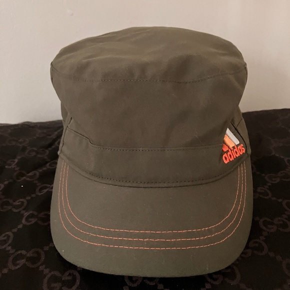 Adidas Green Cadet Hat with Embroidered Logo - Picture 5 of 9